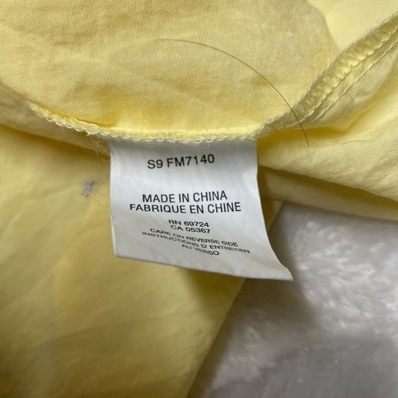 Columbia PFG Fishing Shirt Men's Yellow XL Nylon Short Sleeve Pockets Button-Up - Picture 5 of 11